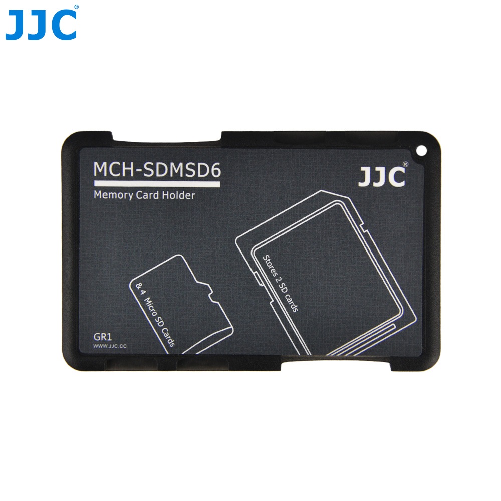 JJC Speicherkarten Tasche Wasserdicht Schutzhülle für 12 SDXC SDHC SD-Karten und 12 Micro SD-Karten mit Karabiner 