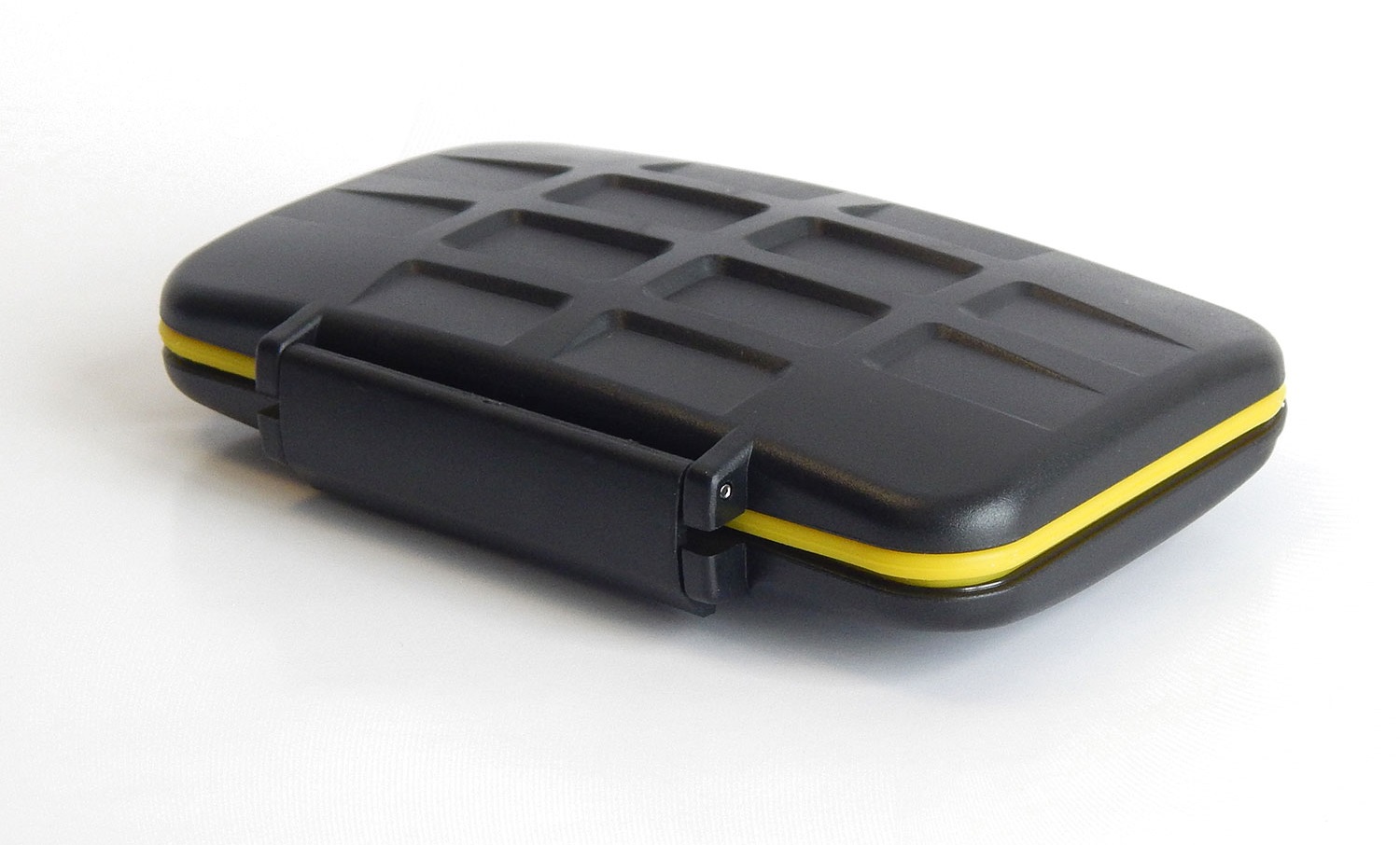 JJC MC-SDMSD24 Water-Resistant Holder Storage Memory Card Case & 12 Micro SD Cards (Black)