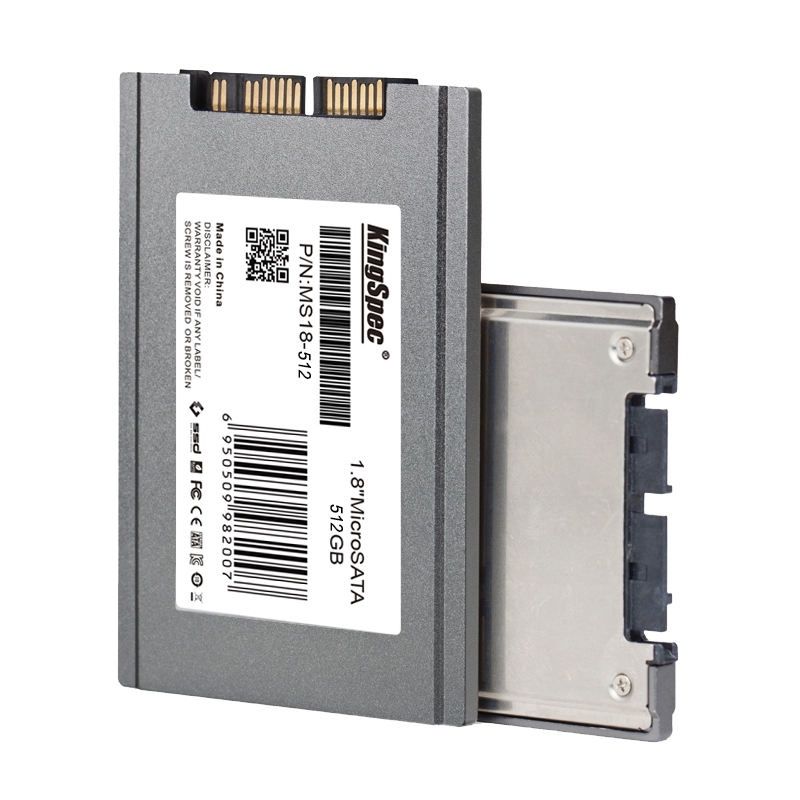 512GB KingSpec MicroSATA (SATA III) 1.8-inch SSD Solid State Drive
