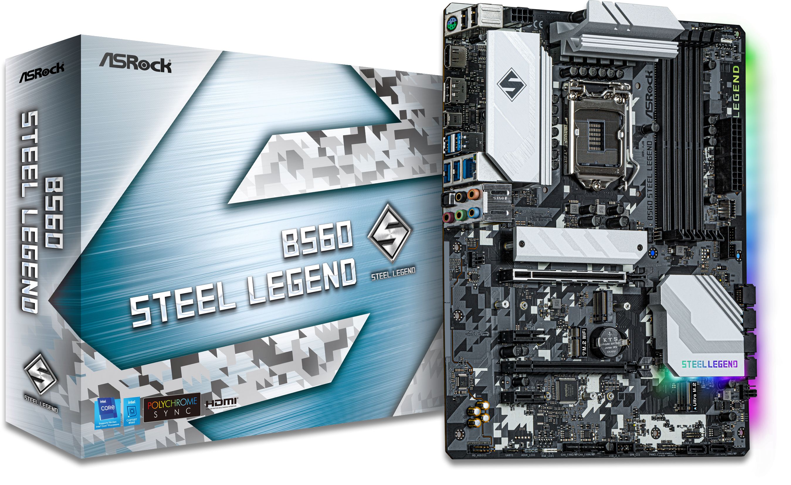 Motherboard Asrock B560m Steel Legend Asrock Steel Legend Intel