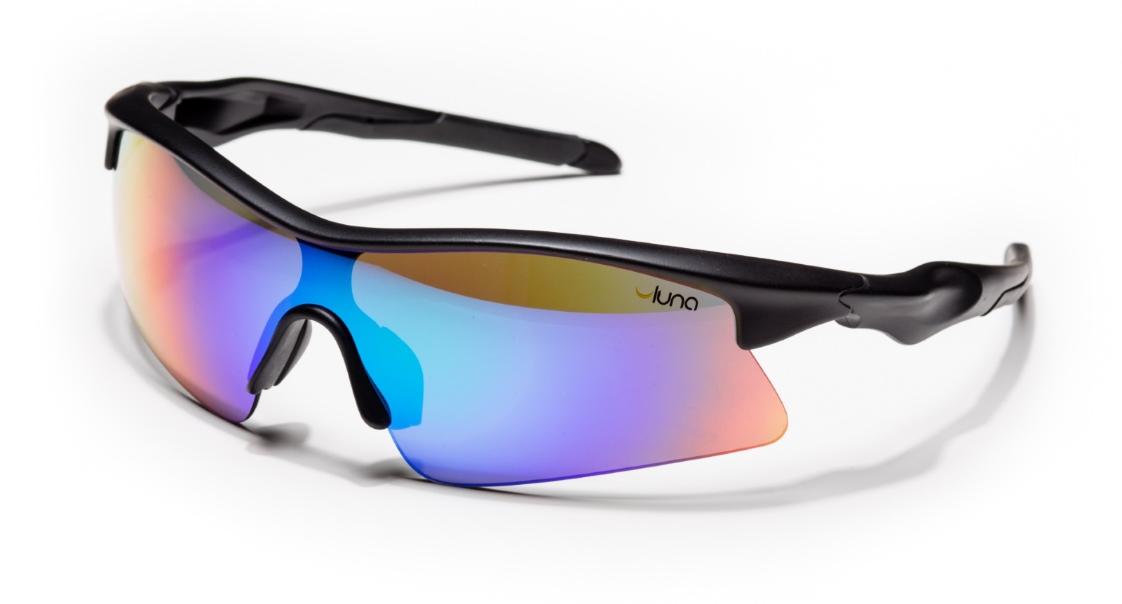 Details about   Luna Eclipse Running Cycling Sunglasses Hard Protective Case Aquamarine Lenses 