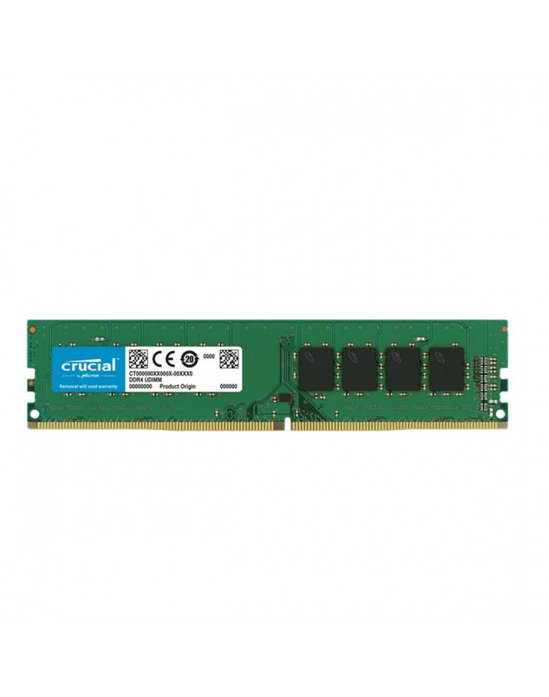 16gb Crucial 2666mhz Pc4 Cl19 1 2v Unbuffered Non Ecc Memory Module 1x16gb
