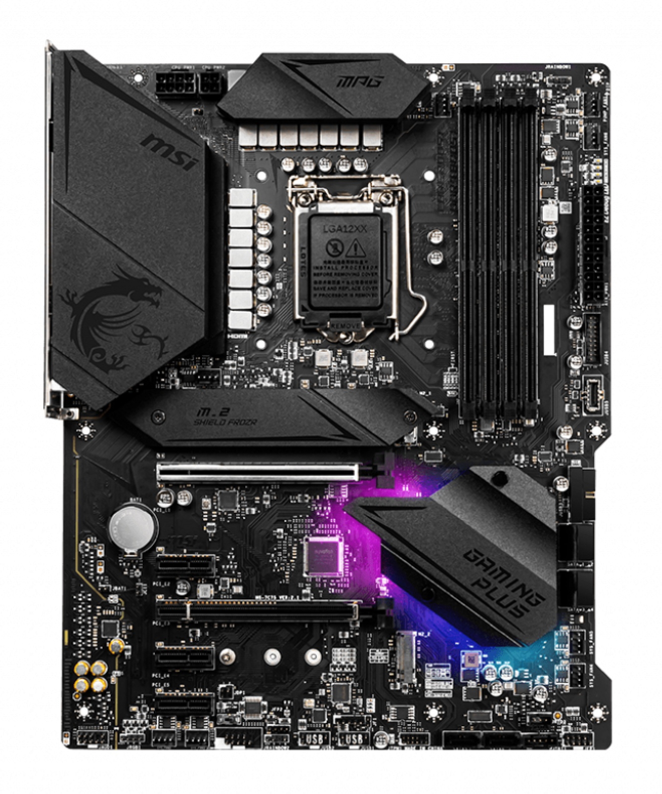 MSI MPG Z490 GAMING PLUS Intel LGA 1200 ATX DDR4 Motherboard