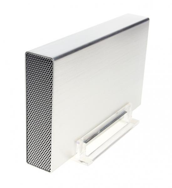 USB3.0 Aluminium External Hard Drive Enclosure For 3.5-inch SATA HDD (Silver