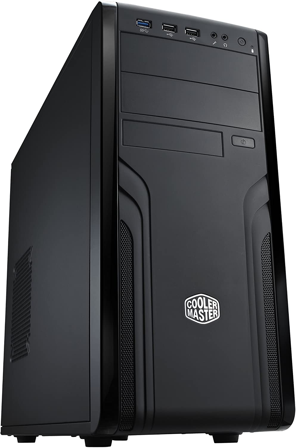 Cooler Master Force 500 Midi Computer Tower Black