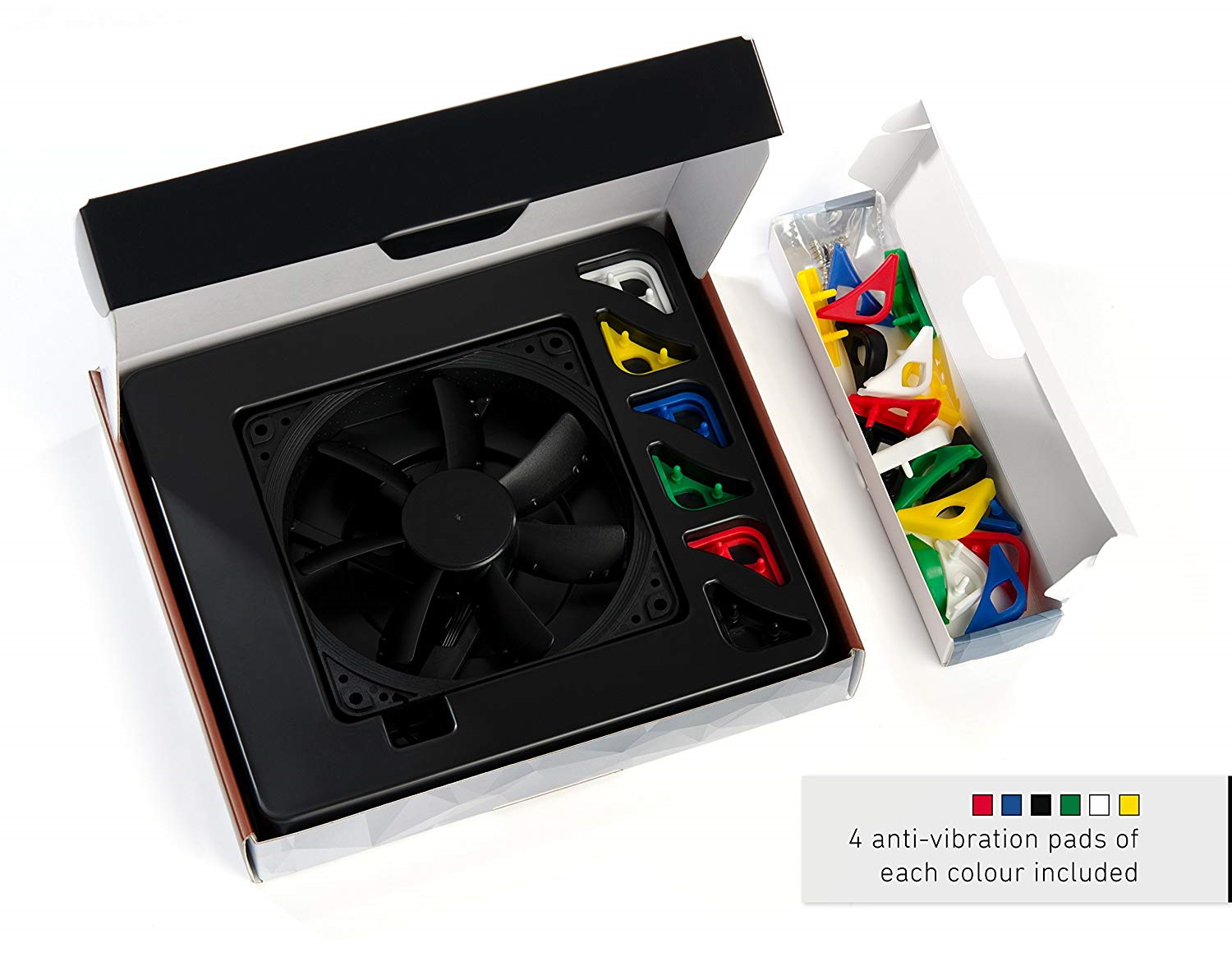 Noctua Chromax Black Swap 120mm 1200RPM Computer Case Fan w/Anti