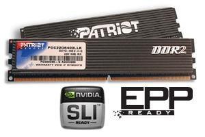 4GB DDR2 PC2-6400 Patriot Extreme Performance LLK (4-4-4-12) Dual