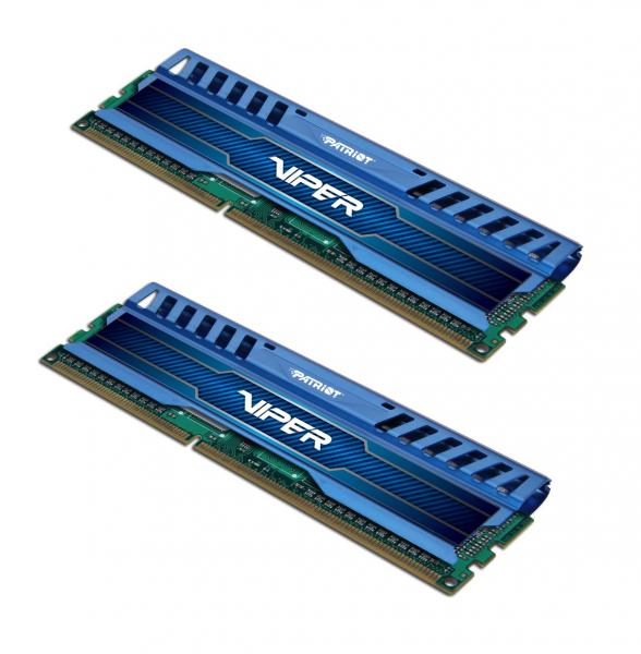 8GB Patriot Viper Sapphire Blue DDR3 PC3-17000 2133MHz Dual