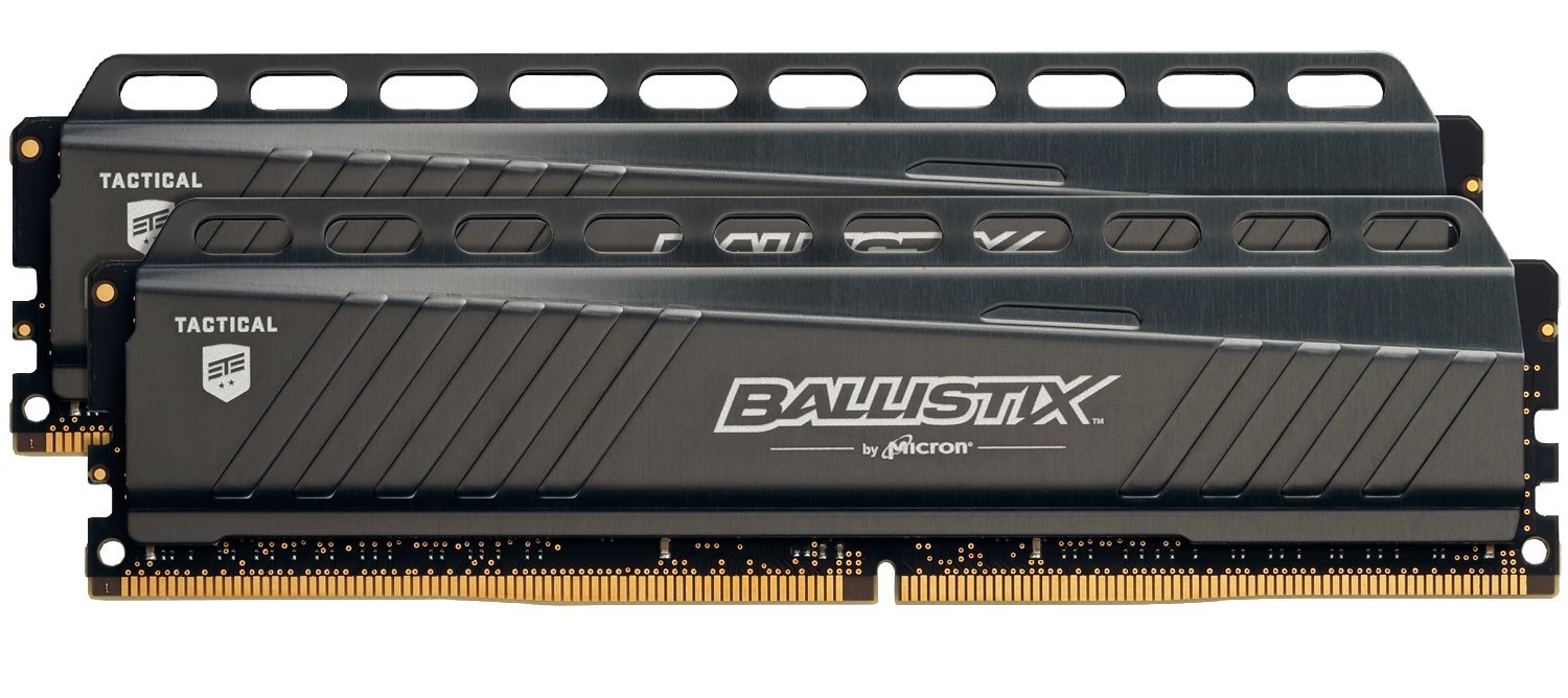 8GB Crucial Ballistix Tactical PC4-24000 3000MHz CL16 DDR4 Dual