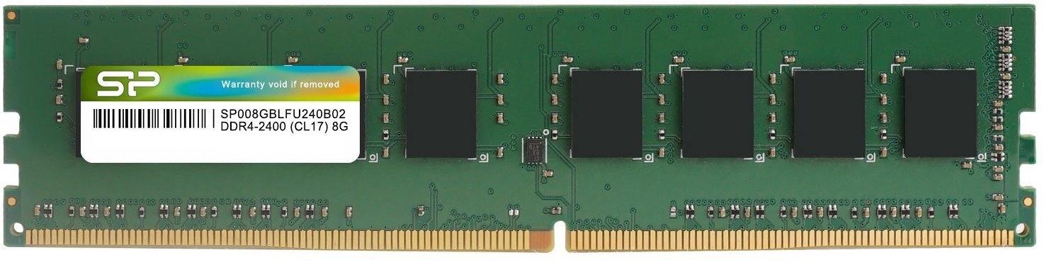 8GB Silicon Power DDR4 2400MHz PC4-19200 Desktop Memory Module 