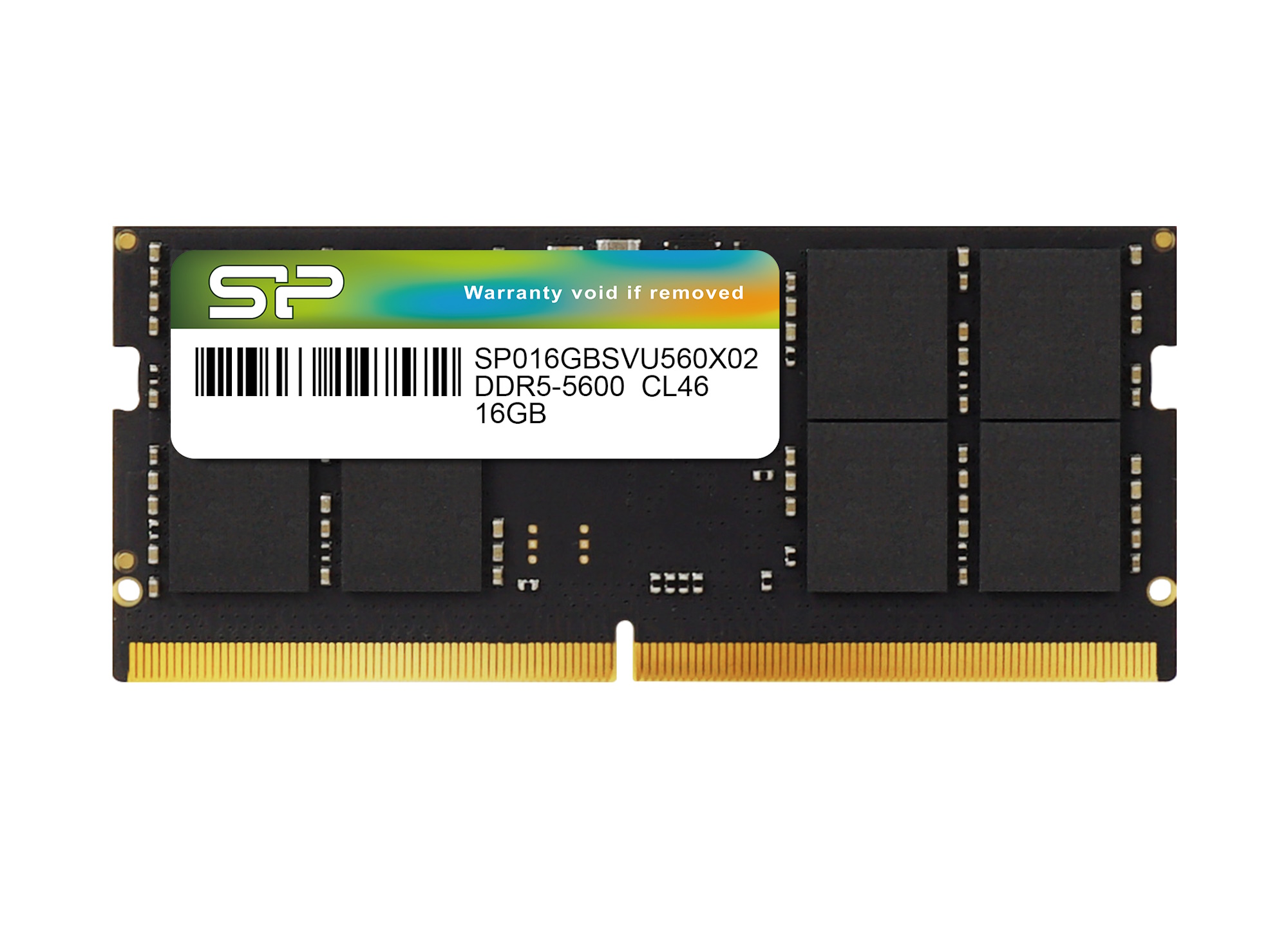 16GB Silicon Power DDR5 SO-DIMM 5600MHz CL46 1.1V Laptop Memory Module