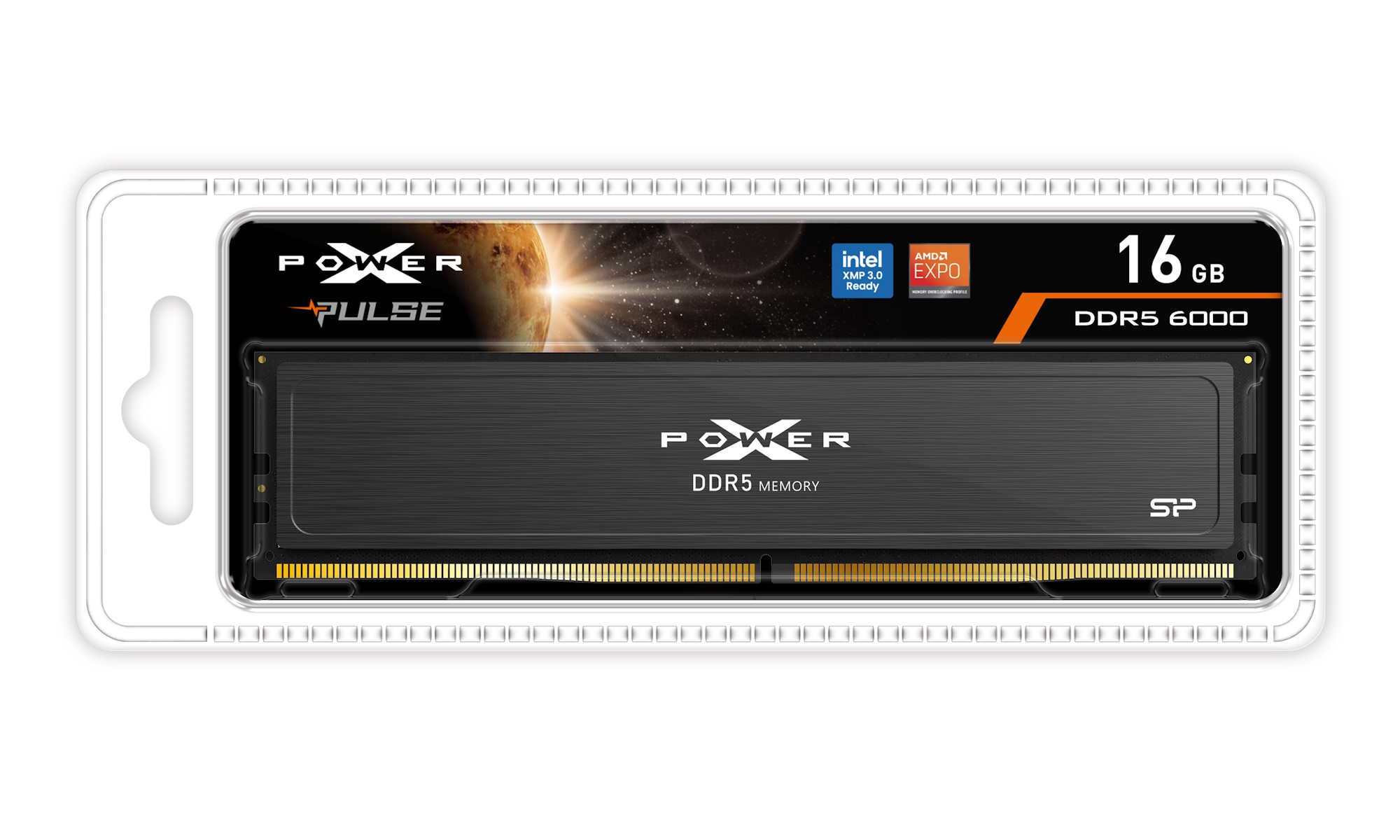 16GB Silicon Power XPOWER Pulse DDR5 6000MHz CL30 1.35V Single RAM