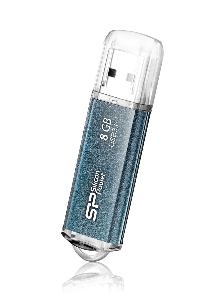 8GB Silicon Power Marvel M01 Flash Drive Icy Blue
