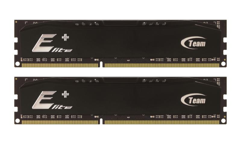 2GB Team Elite Plus Black DDR2 PC2-6400 800MHz (6-6-6-18) Dual Channel kit