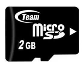 2GB Team Group microSD (TransFlash) memory card w/ SD adapter
