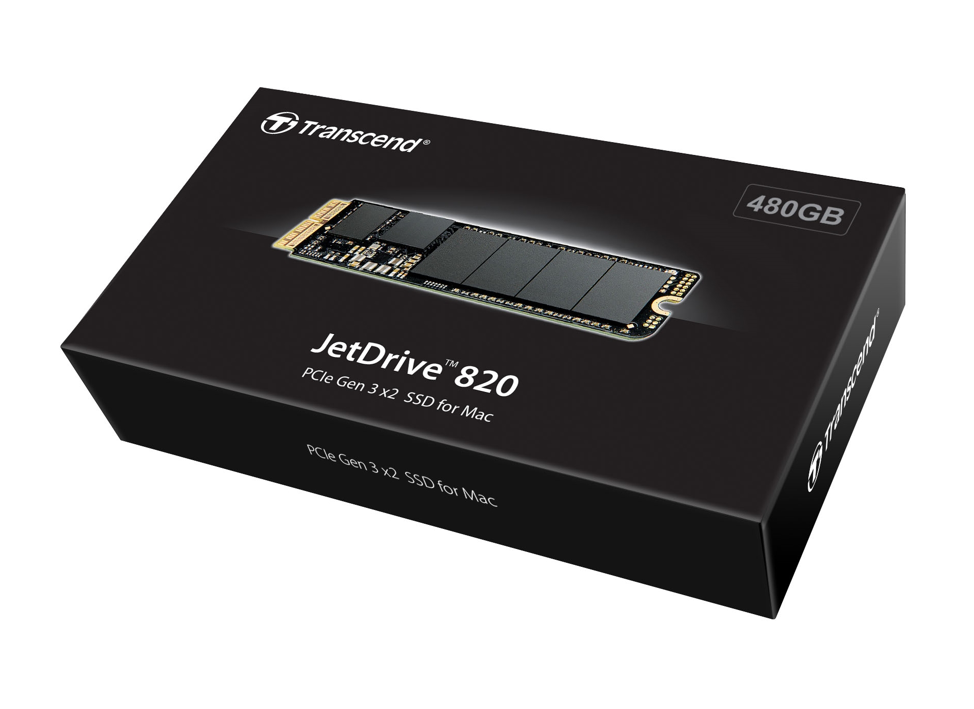 480GB Transcend JetDrive 820 PCIe Gen x2 SSD for Select MacBook
