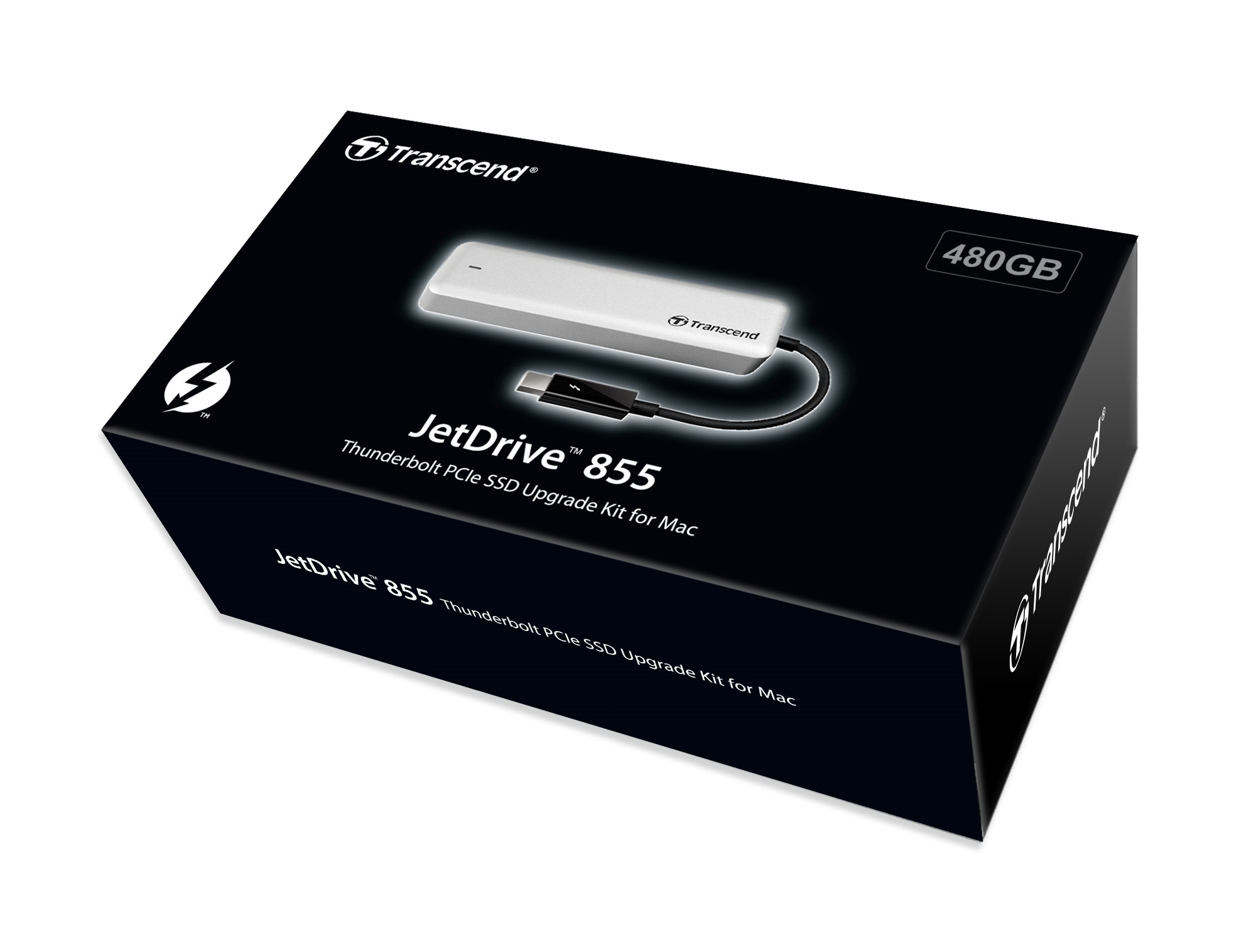 480GB Transcend JetDrive 855 Thunderbolt PCIe SSD Upgrade Kit for Mac