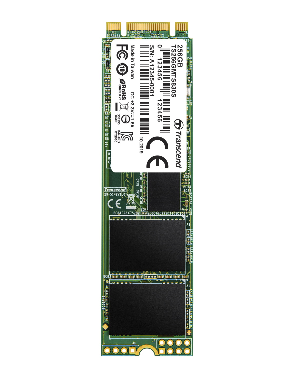 Transcend 830S M.2 256GB SATA III