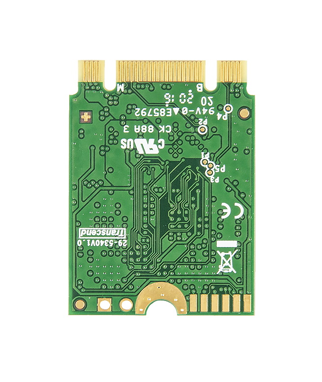 512GB Transcend MTE352T M.2 PCIe NVMe Gen3x2 2230 Internal SSD