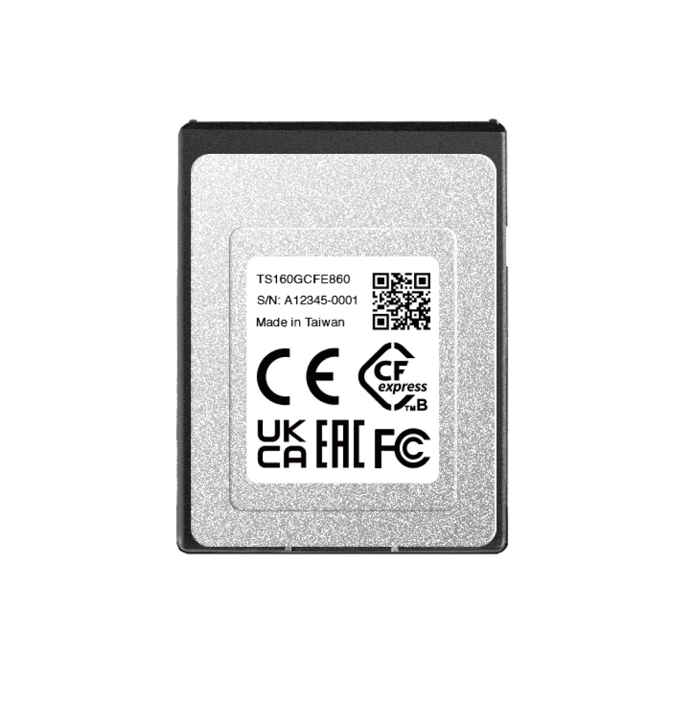 160GB Transcend CFexpress 860 Typ B Speicherkarte NVMe PCIe Gen3 x2 - Produktbild 1