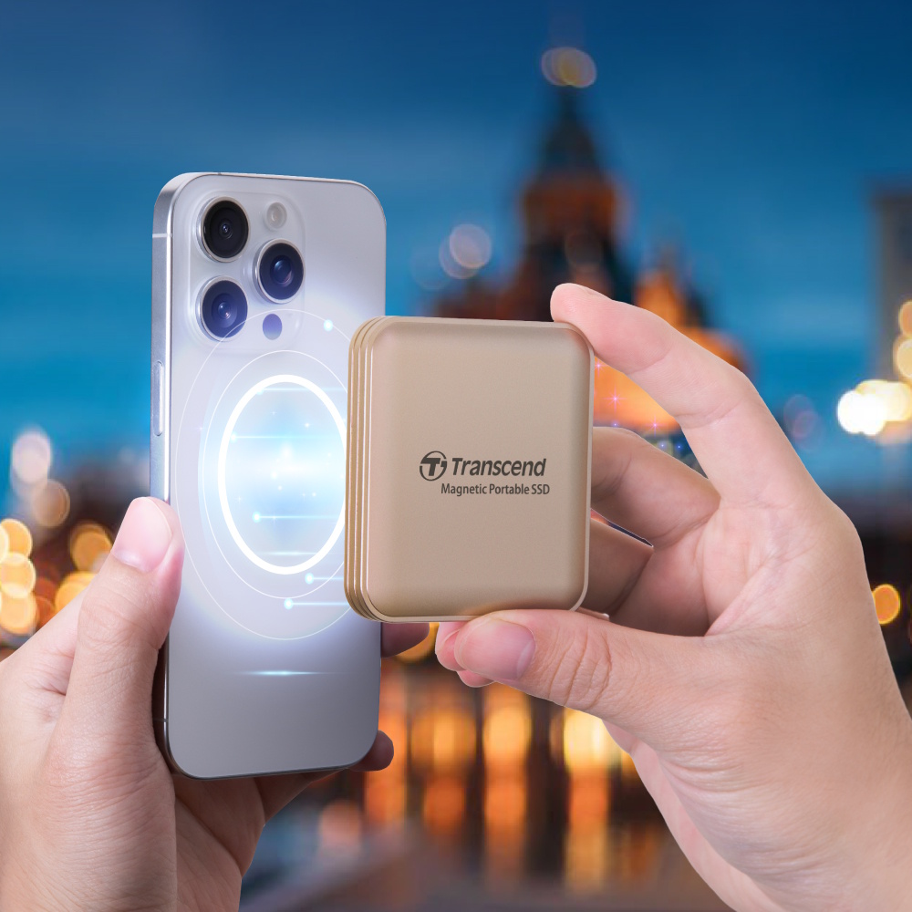 4TB Transcend ESD420 Portable Magnetic SSD USB 20Gbps Type-C