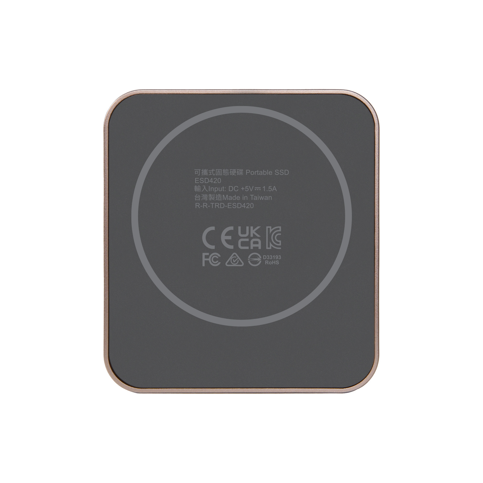1TB Transcend ESD420 Portable Magnetic SSD USB 20Gbps Type-C
