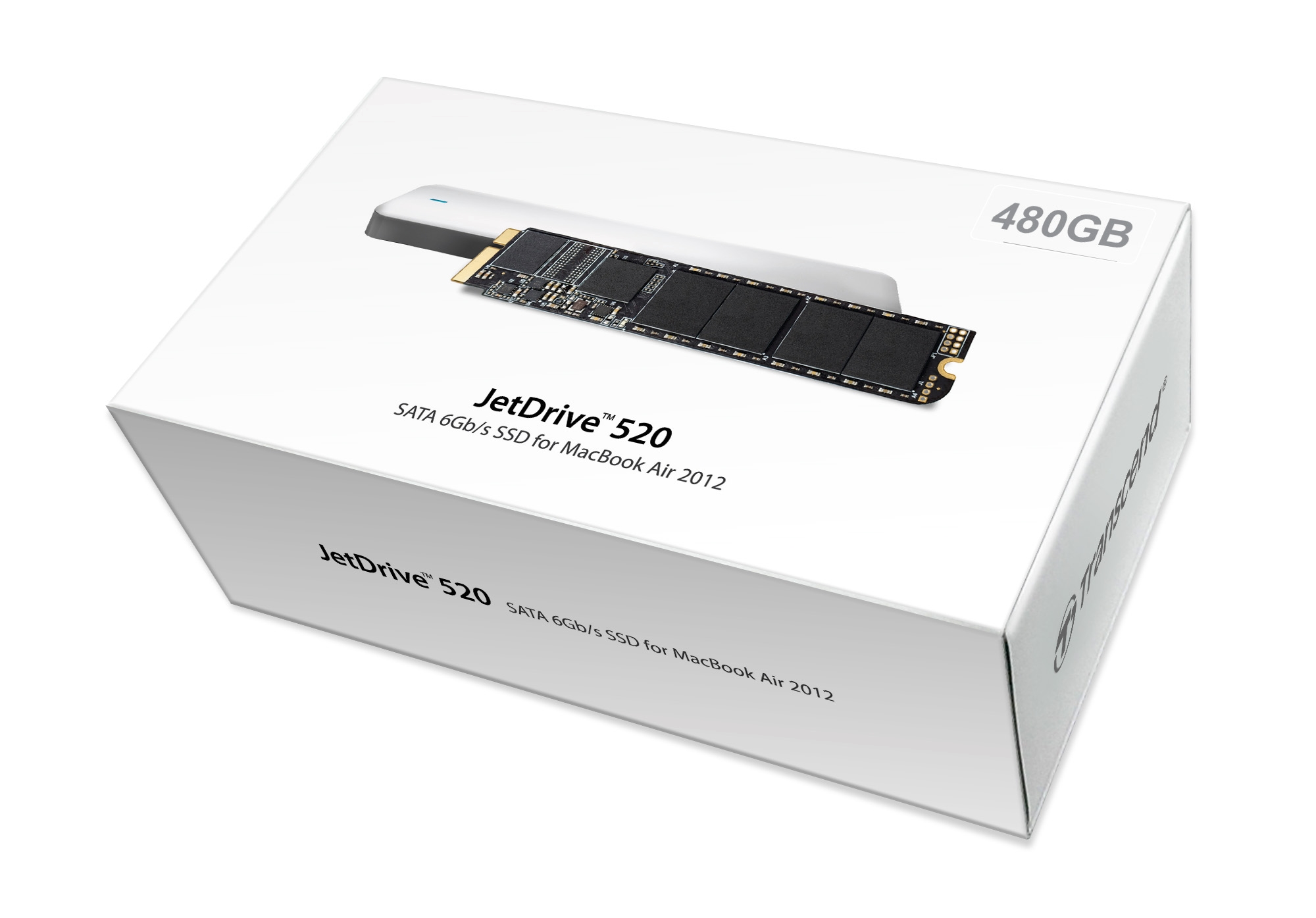 Carcasa USB 3.0 para MacBook Air 11 13 Kit de Disco Duro sólido Interno SSD 480 GB Transcend JetDrive 520