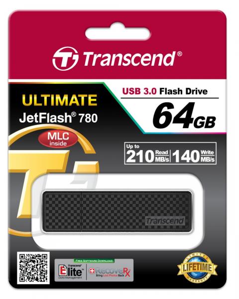 Transcend 64GB JetFlash 780 USB 3.0 Flash Drive TS64GJF780 