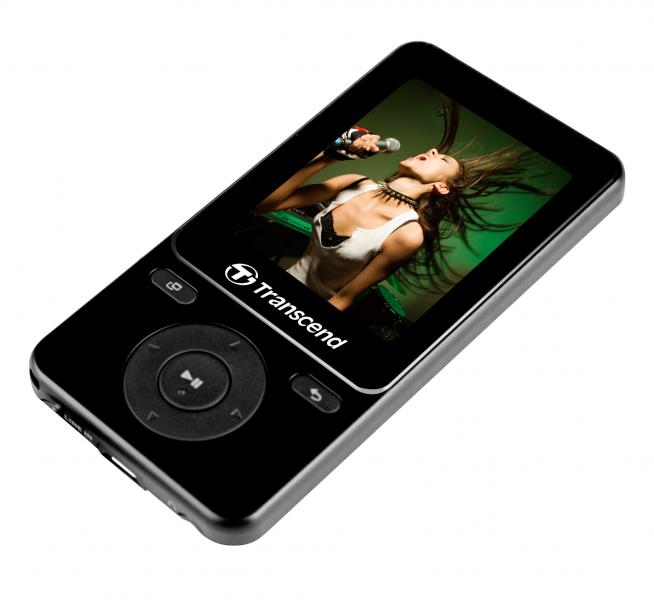 Transcend MP710 デジタル音楽プレーヤー 8GB 8GB Transcend MP710 Digital Music Player w/ FM Radio, G-Sensor