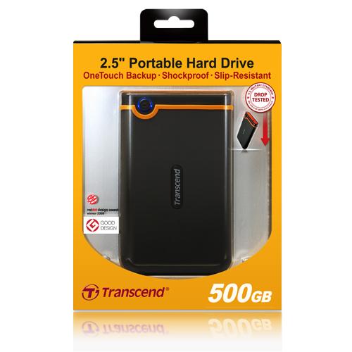 500GB Transcend StoreJet 25 Mobile External 2.5