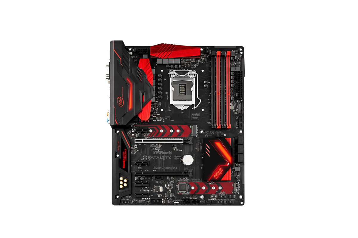 Asrock Fatal1ty Gaming K4 Intel B250 Atx Ddr4 Sdram Motherboard