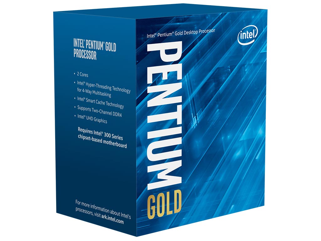 Intel Pentium Gold G6400 Comet Lake 4GHz 4MB CPU Desktop Processor